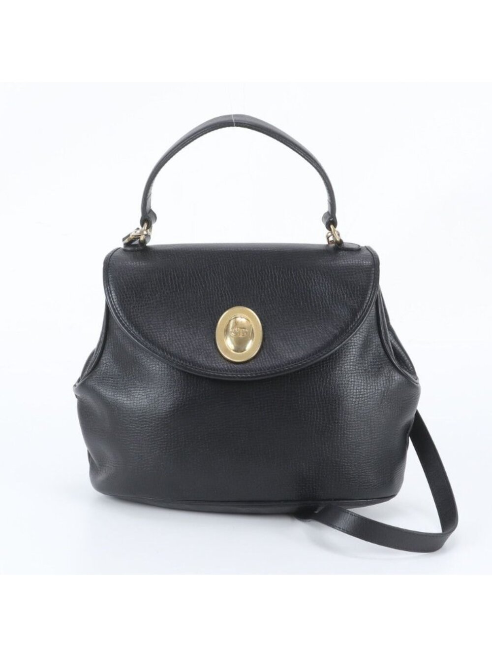 Dior Vintage Leather 2-Way Shoulder Bag Crossbody Hand